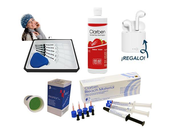 Pack sbiancante e profilassi: desensibilizzante + cuvette + gel fluoro Img: 202005161