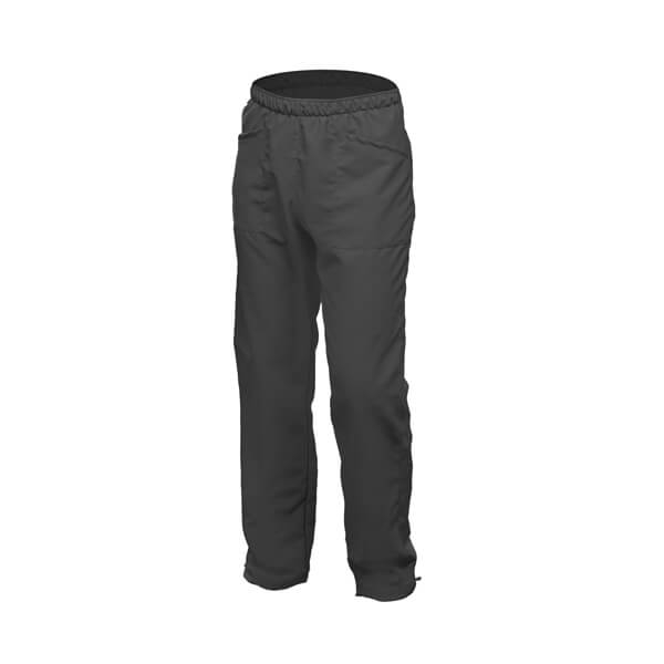 Pantaloni clinici unisex con tasche e coulisse elastica - Antracite L Img: 202402031