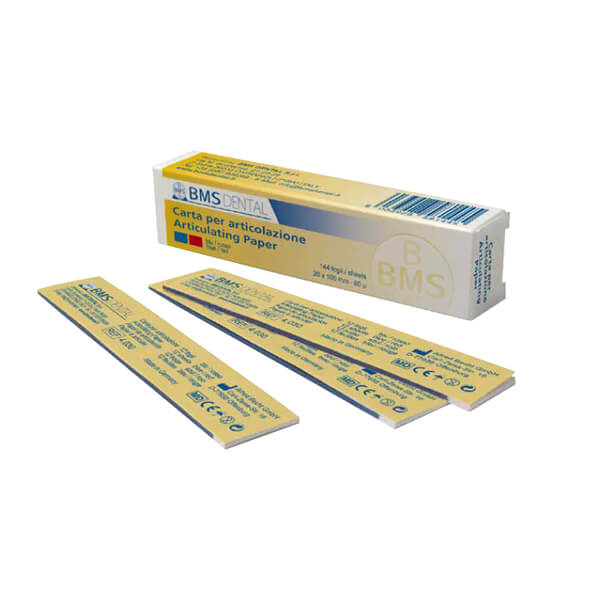 Carta Articolare Doppia Faccia Blu-Rosso 80 μm (144 pezzi) - 144 Strisce da 80 µm x 20 x 105 mm -C: Blu-Rosso Bifacciale Img: 202507191