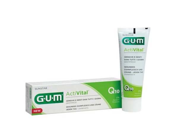 Gomma ActiVital Q10: Dentifricio protettivo - 75 ml Img: 202107311