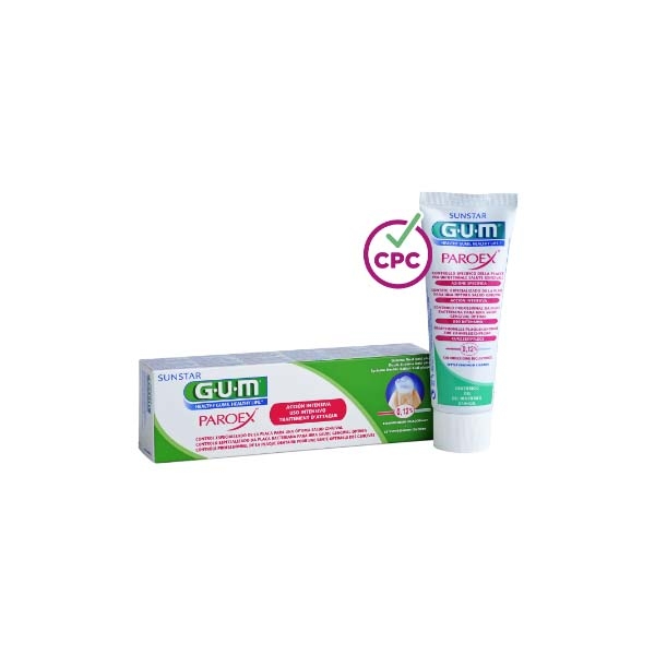 Gum Paroex 0,12%: pasta dentale (75 ml) - 12 ml Img: 202306031