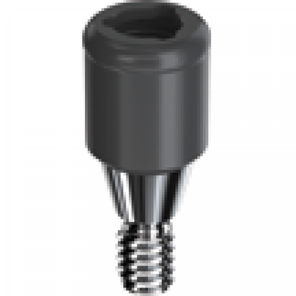Moncone di collegamento esagonale interno rastremato RP - Altezza transmucosa 1 mm Img: 202103201