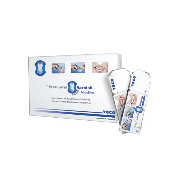 Profluorid Varnish: monodosi densensitizzatore dentale (0,4 mL) - 200 x 0,4 ml Ciliegia Img: 202306031