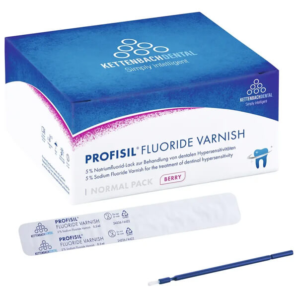 Profisil: Vernice al fluoro (Blister da 0,5 ml) - Frutti di bosco (50 pz) Img: 202505241