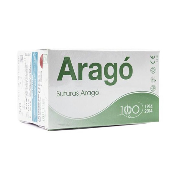 Sutura non assorbibile in PTFE incolore (12 unità) - 3/8 Cerchio - 3/0 - 19 mm Img: 202408101