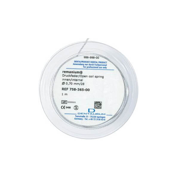 Remanium: Molle di compressione (rotolo da 1 metro) - 0.7 mm Img: 202508091