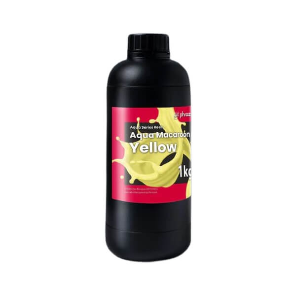 Amaretto all'acqua: Resina standard per stampa 3D (1 kg) - Giallo Img: 202403161