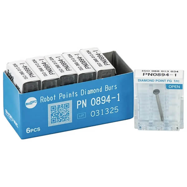Robot Points FG - Confezione da 6 pezzi FG (ISO 034) - Confezione da 6 macinacaffè FG Img: 202503151