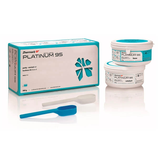 Platinum 95 Zetalabor: Silicone di alta precisione (base + catalizzatore) - 450 gr + 450 gr Img: 202202121