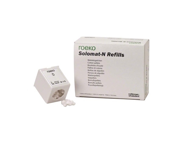 Solomat-N: Pellets di cotone (6 u.) - Nº0 Ø 4.8 mm Img: 202202261