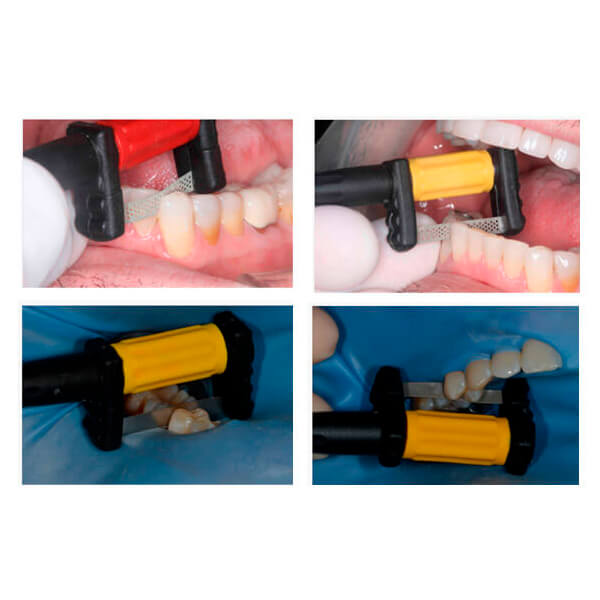 Ricarica Strisce Diamantate Premier Compo-Strip - 45 Micron, Singolo Lato, Rosse - Foto 6