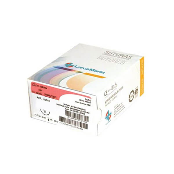 Sutura in seta 2 aghi TB-15 4/0 (50 pezzi) Img: 202404131