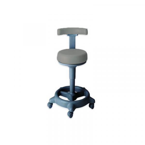 Corallo: Sgabello professionale (vari colori) - Grigio scuro E01 (termoformato) Img: 202202121