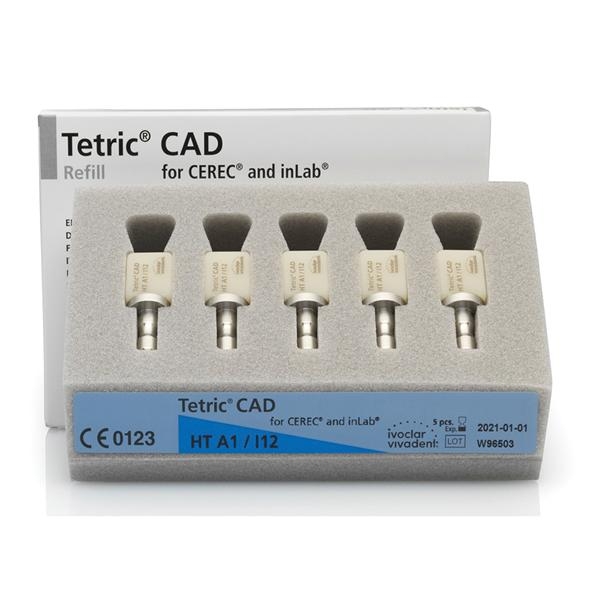 Tetric Cad cerec/inlab HT 5 pc.HT A1 C14 C14 5 pc Img: 201910261