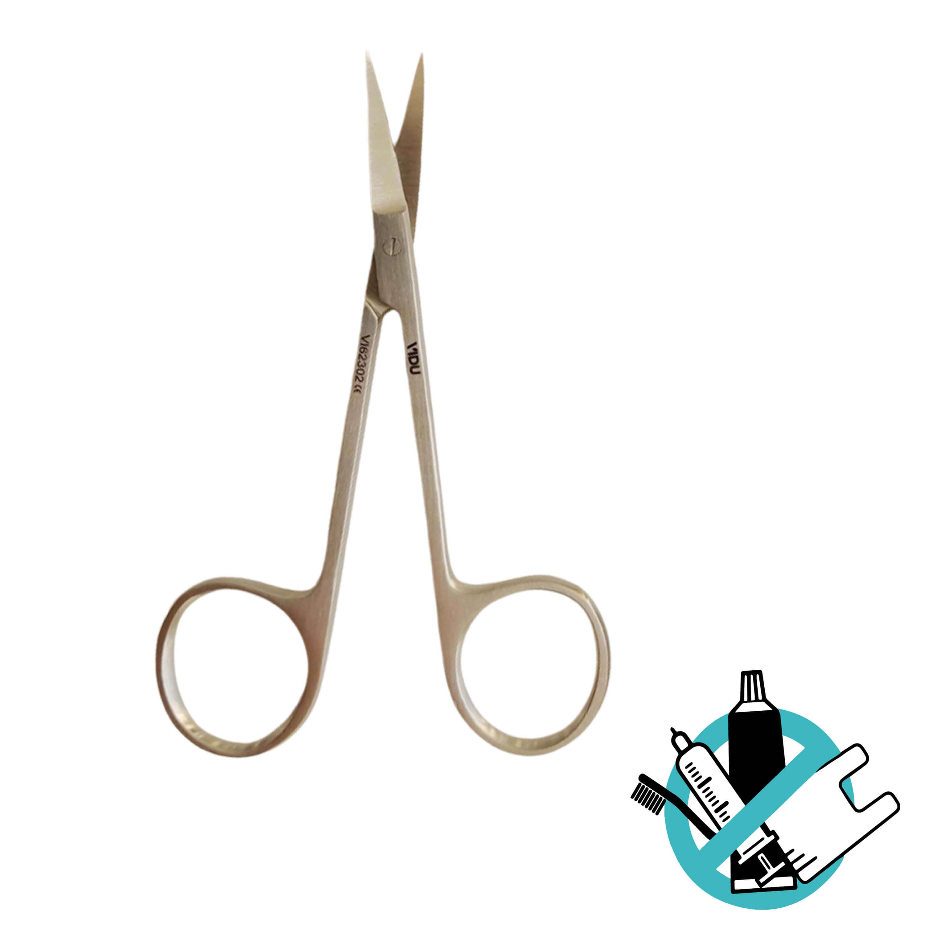 Aesculap Forbici per iris e legature, dritto, appuntito, 11 cm
