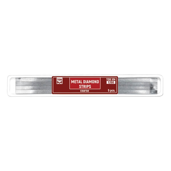 Strisce diamantate  metalliche per lucidatura dentale (5 pz)  - Spessa Img: 202304081