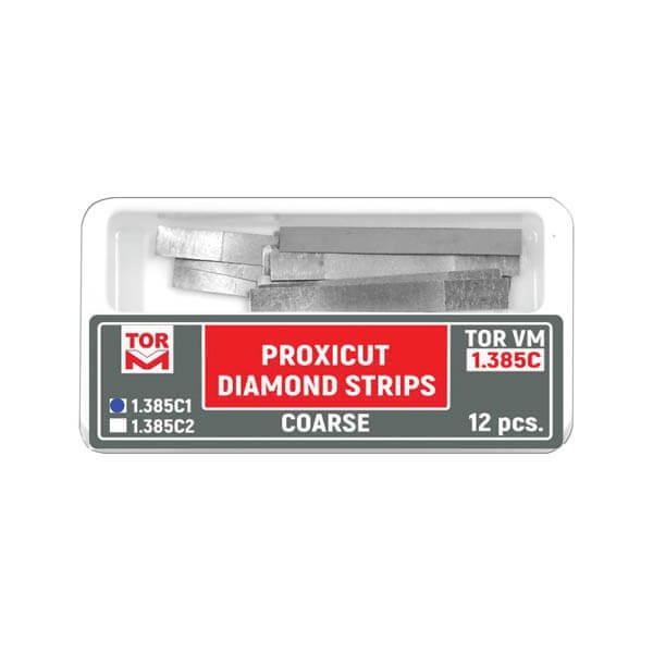Poxicut System: Sistema di lucidatura Interproximal - Striscia spessa tipo 1, 0.150 mm (12 pezzi) Img: 202304081