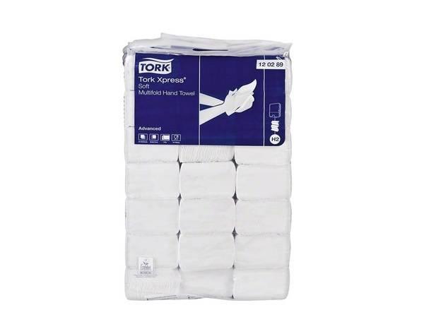 Tork Express h2: asciugamani di carta a doppio strato 21 x 26 cm (21 pz) Img: 202108141