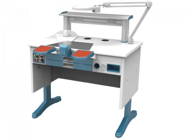 Tavolo da Laboratorio Monoposto JT-52 (B) 1m con Aspirazione Img: 201809011