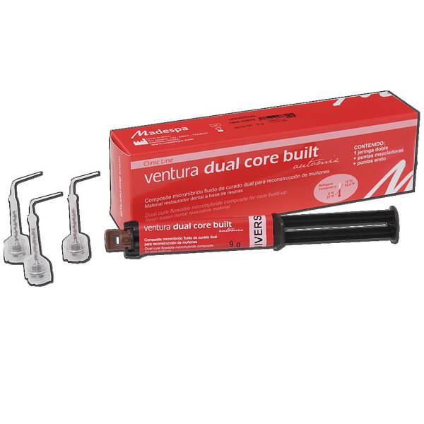 Ventura Dual Core costruito: Composito a doppia polimerizzazione (5 ml) - 5 ml + puntali di miscelazione + puntali endo Img: 202506071