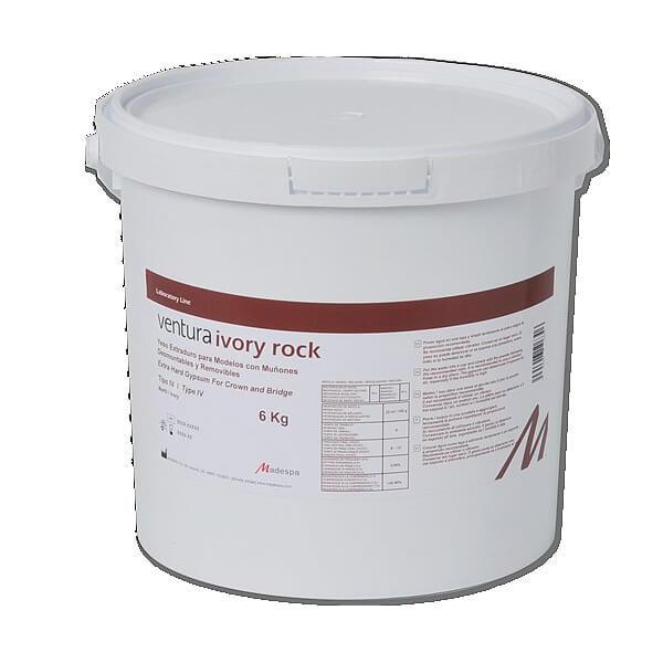 Ventura Ivory Rock: Gesso estruso di tipo III - 1 tanica da 6kg Img: 202204301