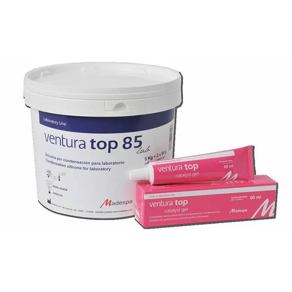 Ventura Top: Silicone per Condensazione e Catalizzatore (5 kg + 2 x 60 ml) Img: 202403161