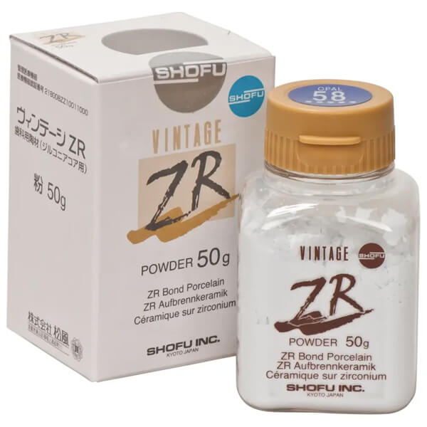 Vintage Zr: Rivestimento in ceramica P/ossido di zirconio (50Gr.)-Opalina 58 (50g) Img: 202502011