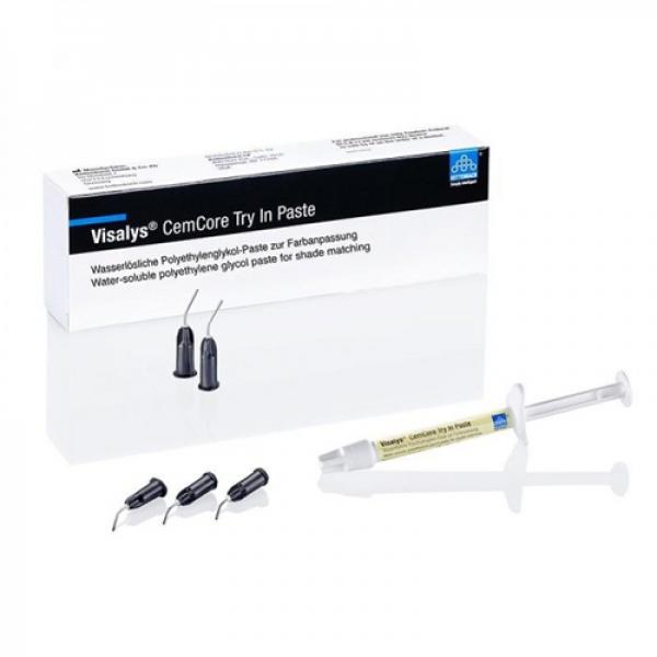 Visalys CemCore Try In Paste Translucent - Siringa 1.4 ml + 5 punte Img: 202105011