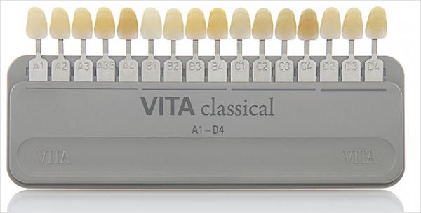 Vita Classical A1-D4: Scala di Colori con Toni Sbiancati Img: 202508091