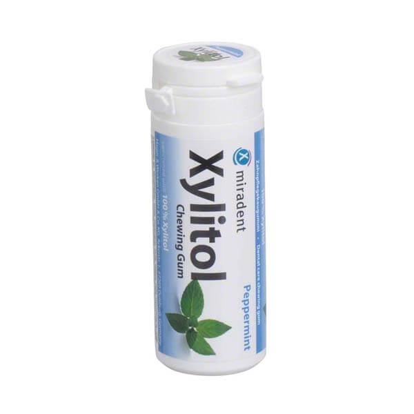 Xylitol Chewing Gum: Gomma da Masticare senza Zucchero con Xilitolo (Confezione da 30 pz) - Menta Img: 202308191