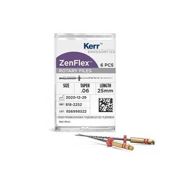 ZenFlex: Lima NiTi per strumentazione rotante (6 pz.) - 25 mm 35/.06 Img: 202304081