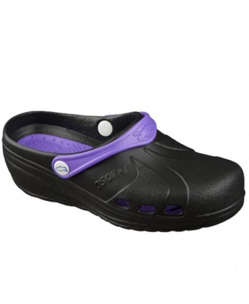 Clog antisdrucciolo Black-Lavender-36 Img: 202202121