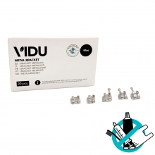 KIT DI BRACKETS METALLICI MINI ROTH  (20 u) - Kit 0.018” Img: 202502011