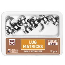 Stampi dentali in metallo lug (12 unità) - 4.5 mm. Img: 202110231