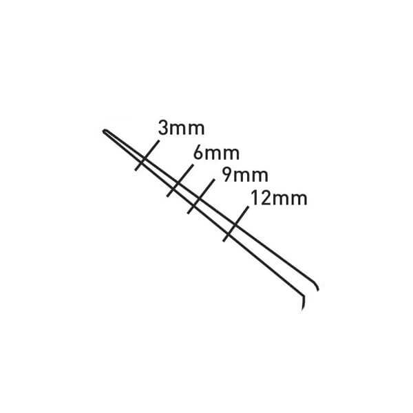 Sonda Parodontale Professionale Sonda Parodontale CP12 In Acciaio Con Marcatura Colorata 3 6 9 12 Per Dentisti E Laboratori Sonda 3 6 9 12 Mm Sonda Parodontale Professionale Sonda Parodontale CP12 In Acciaio Con Marcatura Colorata 3 6 9 12 Per Dentisti E Laboratori Sonda 3 6 9 12 Mm