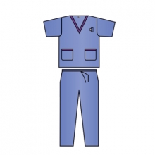Camice chirurgico XL monouso (giacca + pantaloni) 30u TAGLIA XL (30u) Img: 202211191