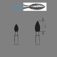 Frese 8368.204 Flat Cylindrical Diamond CA (5 u) - Nº 023 Img: 202204021