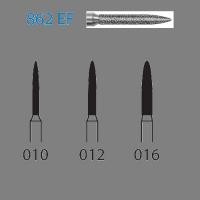 Fresa 862EF.314. Fiamma Diamante FG (5 unità) - Nº 010 Img: 202204021