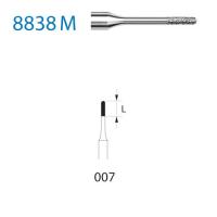 Fresa 8838M.314. diamante cilindrico rotonda FG (5 unità) - Nº 007 Img: 202203191