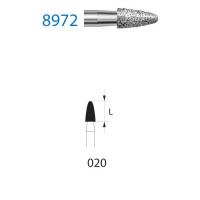 Frese diamantate 8972.314 Diamond Conical Round FG (5 unità) - Nº020 Img: 202204021