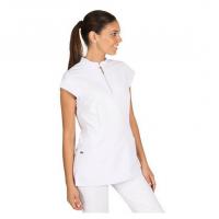 Camicia da donna - Cerniera sulla scollatura-Taglia XS - Bianco Img: 202010171
