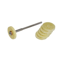 Liskosil: Dischi di lucidatura con mandrino (6 pezzi) - Liskosil-S Img: 202408101