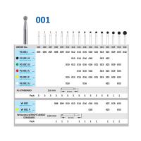 Fresa Diamantata FG001F FIG. 801 (5u) 001F-010 FIG.801 (5u) Img: 201809011