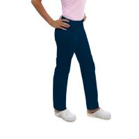 donna clinica pantaloni ROMINA cotton (1u.) - Colore blu scuro - Taglia 40 Img: 201807031