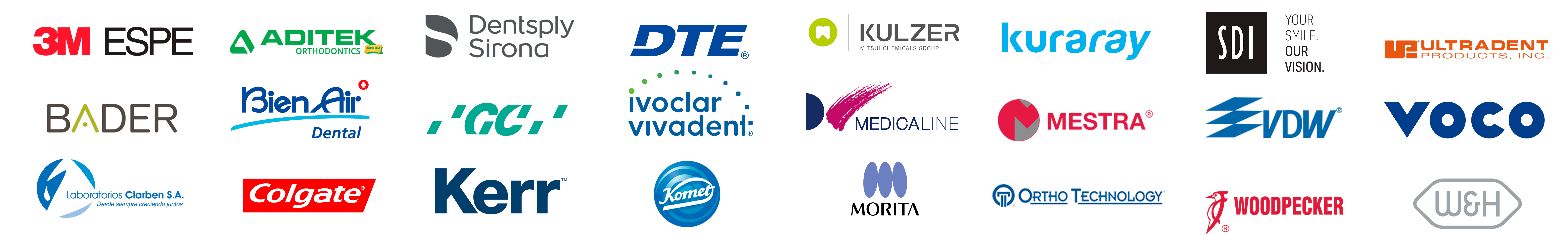 Marcas colaboradoras com Dentaltix na Expodental 2020