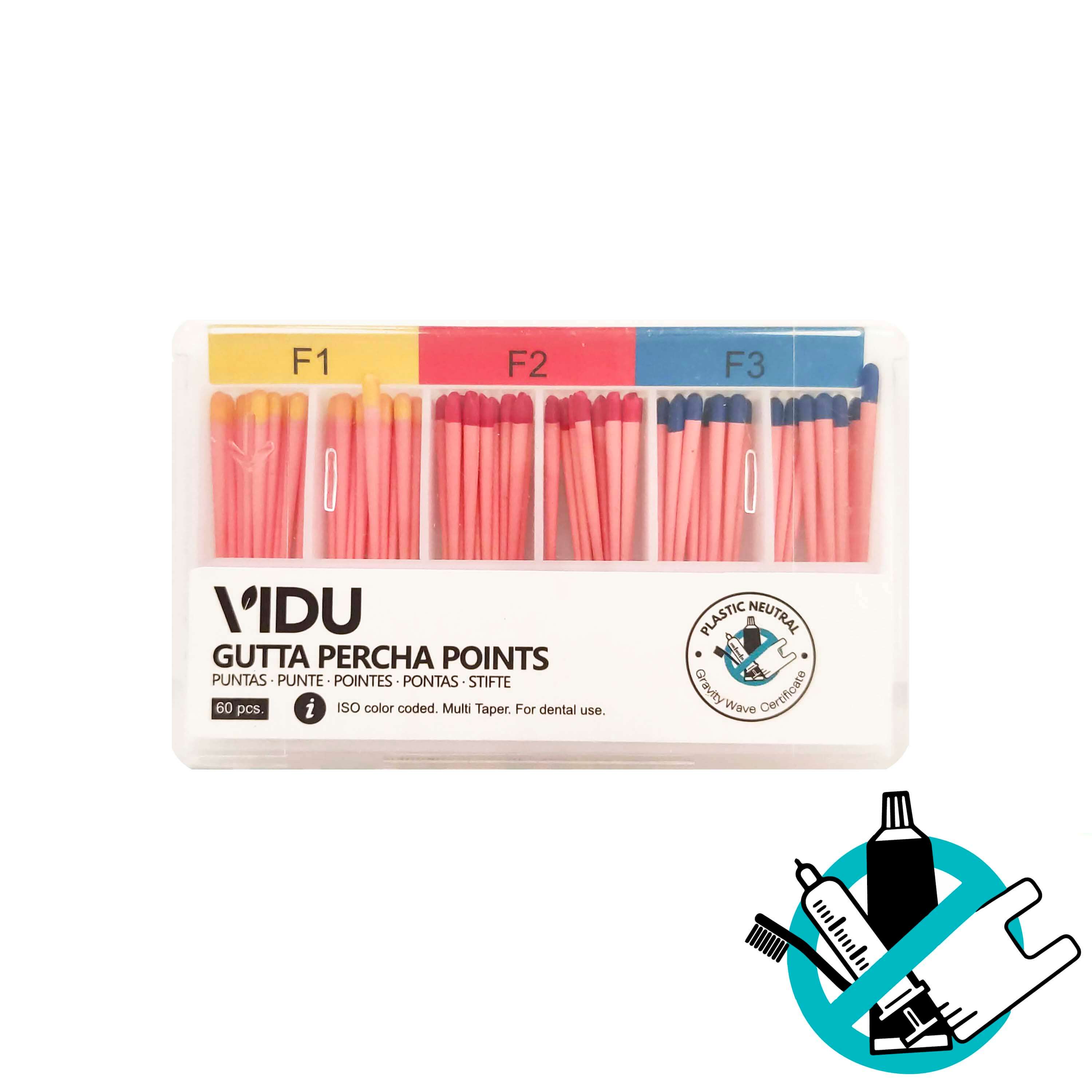 ProTaper Next Conform Fit Pontas de gutapercha (60 pcs) DENTSPLY