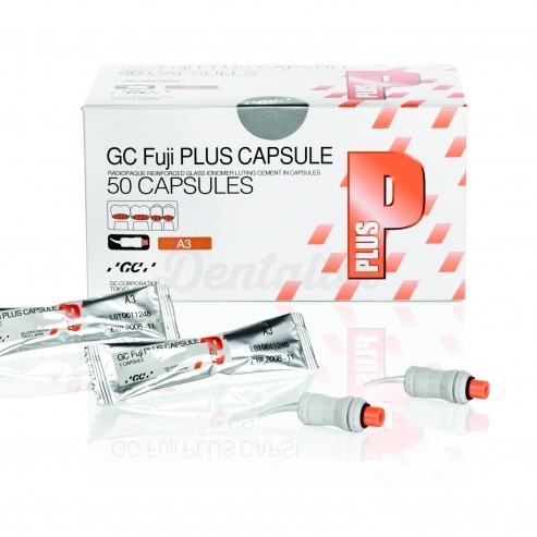 Fuji PLUS: Ionômero de vidro A3 em cápsulas (50 pçs) Img: 202205141