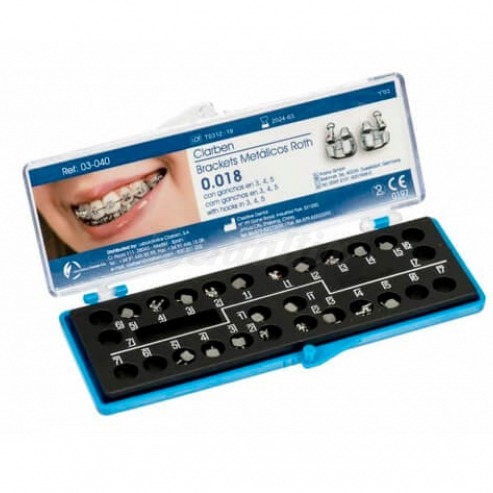 Kit Brackets Roth Metálicos 0.018” Img: 202101091