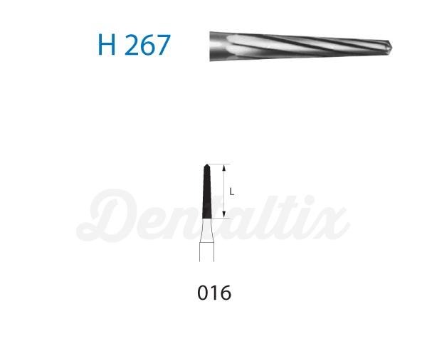 Fresa H267.314. Cónica FG (5 uds) - Nº016 Img: 202204021