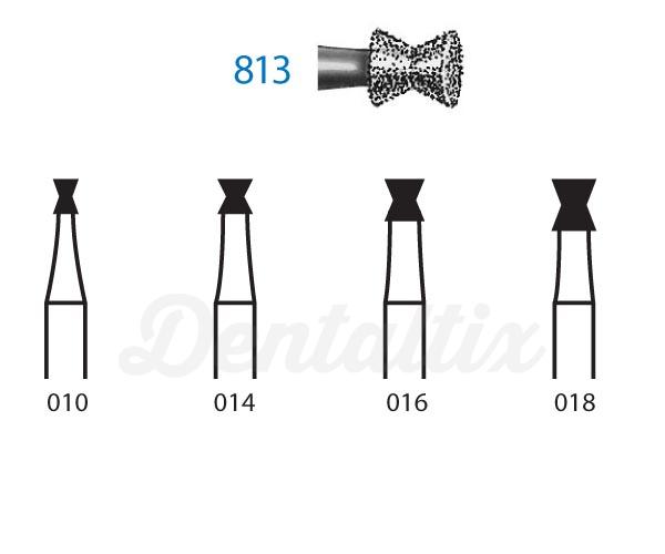 Fresas 813.314. Diamante Cone Duplo FG (5 pcs) - Nº 010 Img: 202203191